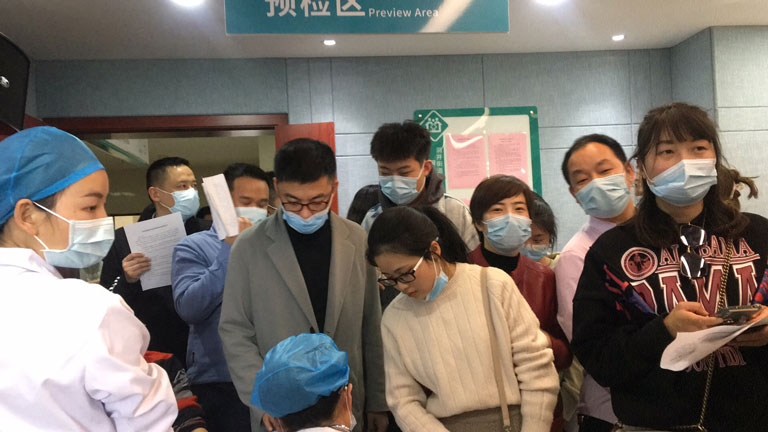 关爱员工——华体会平台防雷组织员工接种新冠疫苗